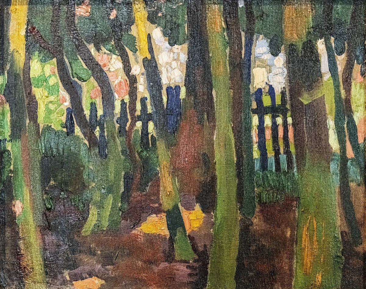 (Bemberg Foundation) - André Derain - La clairière Oil on canvas (1904)