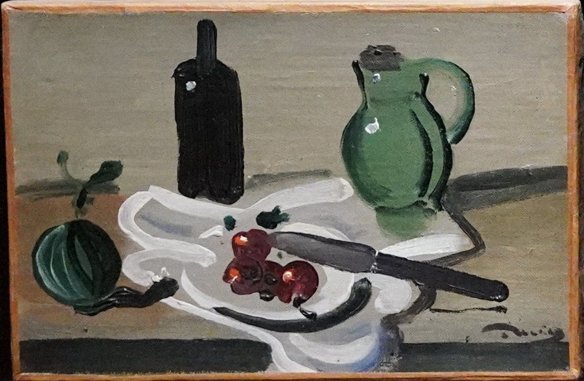 André Derain nature morte a la bouteille