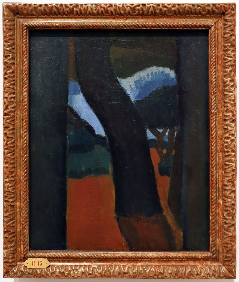André derain, alberi presso martigues, 1908 ca