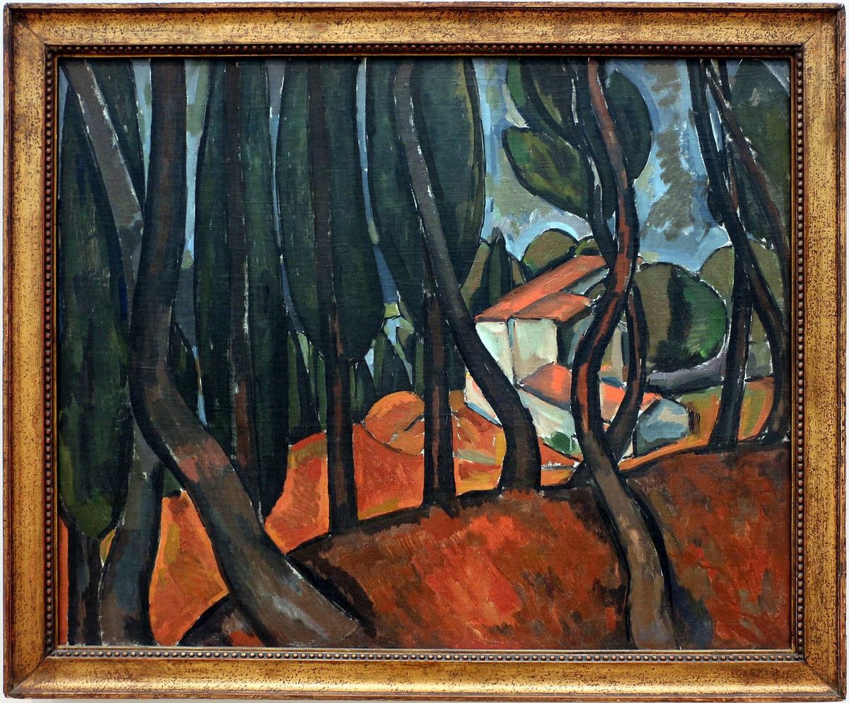 André derain, foresta a martigues, 1908-09 ca