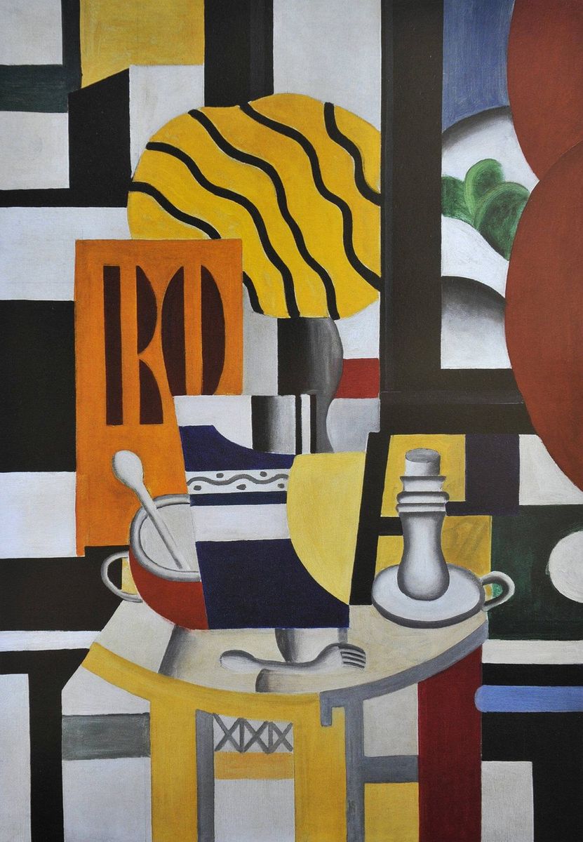 Fernand Léger Still Life with Candlestick 1922