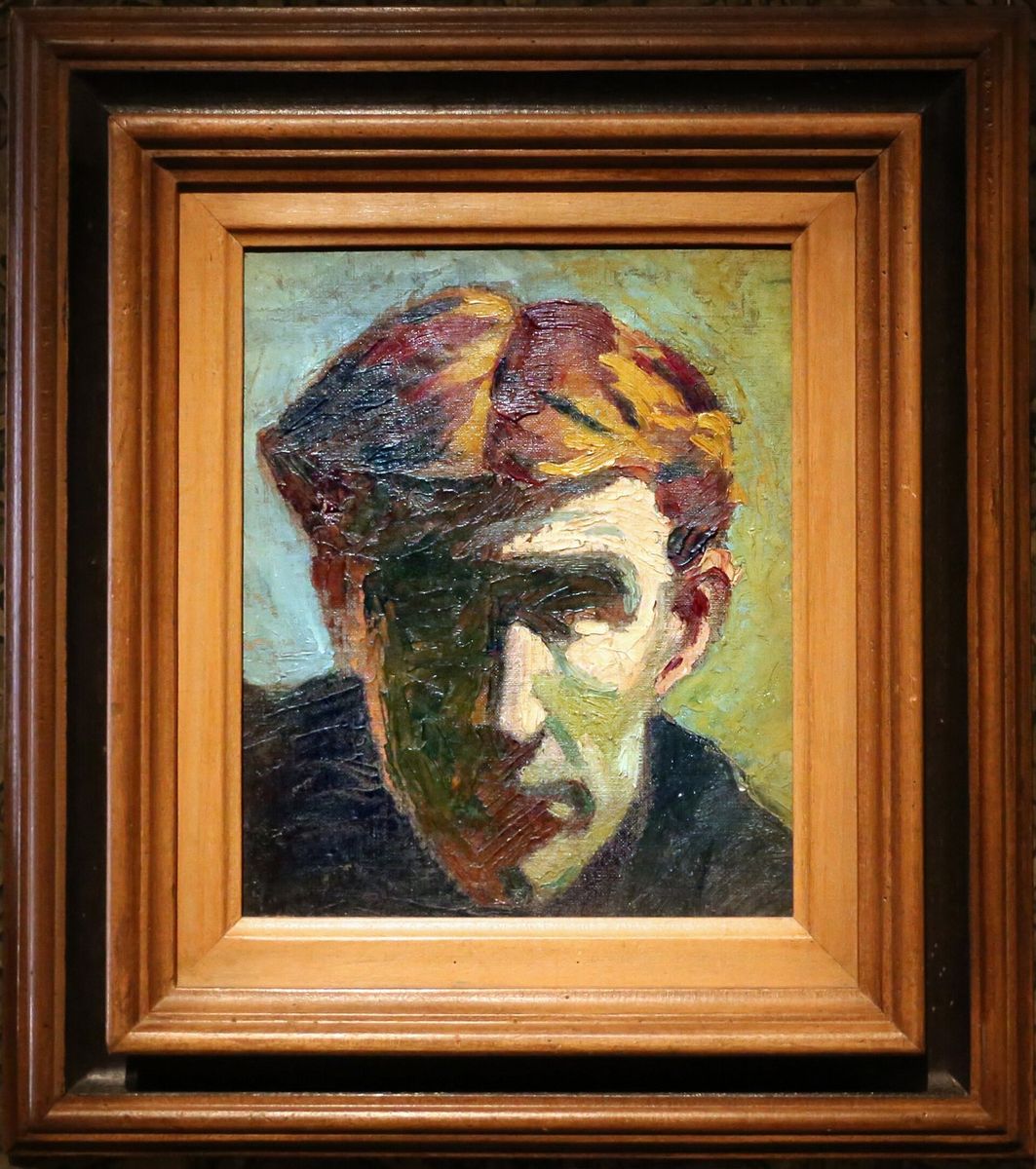 Fernand léger, autoritratto, 1906 (coll. maeght, parigi)