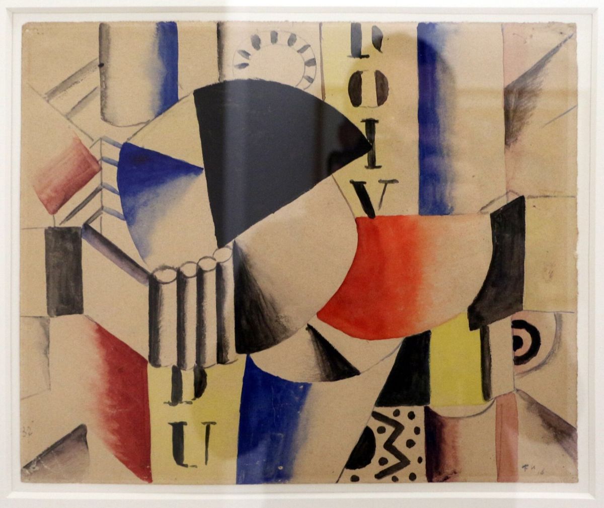 Fernand léger, composizione, 1918
