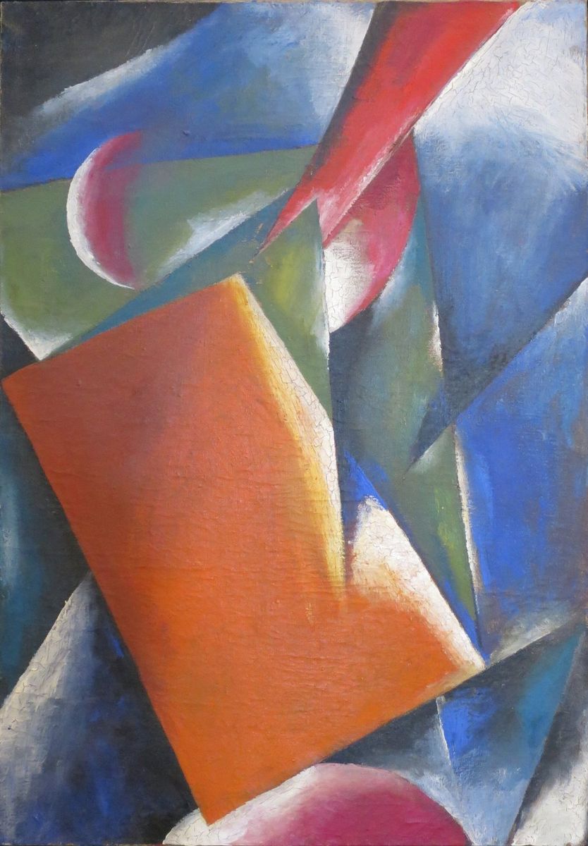 'Architectonic Painting' by Lyubov Popova, 1917, LACMA