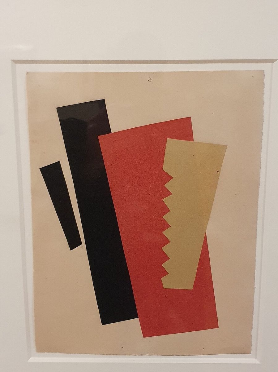 Composition (Red, Black, Gold), Lyubov Popova, Coleção Berardo, CCB, Lyubov Popova, Coleção Berardo, CCB 01
