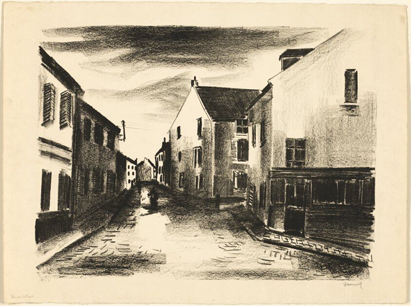 A Street in Pontoise