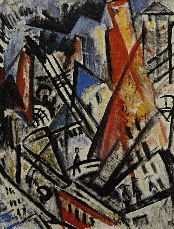 Cityscape (Rozanova, 1913)