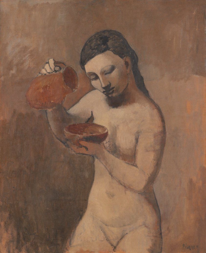 Nude with a Pitcher