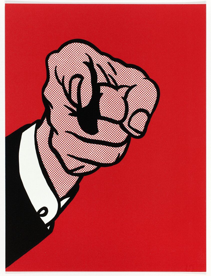Finger Pointing, from The New York Collection for Stockholm